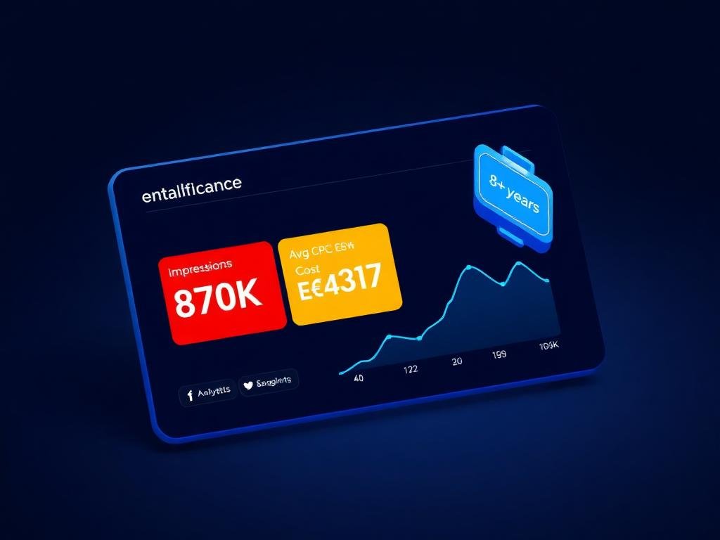 أداء إعلانات جوجل — انطباعات وتكلفة النقرة